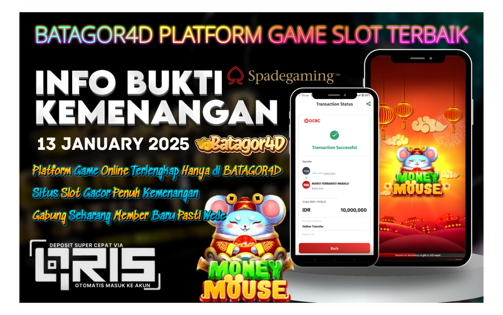 INFO KEMENANGAN BATAGOR4D