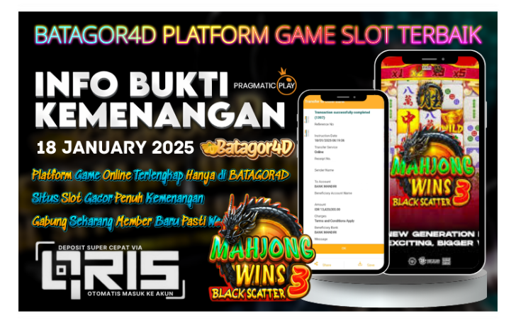 INFO KEMENANGAN BATAGOR4D